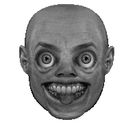 Black And White Reaction Sticker by Colin Raff