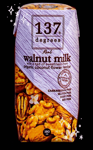 Sanglafoods giphygifmaker giphyattribution 137degrees walnut milk GIF