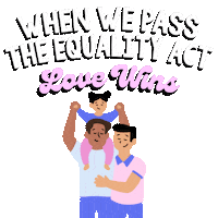 Love Is Love Rainbow Sticker by Creative Courage