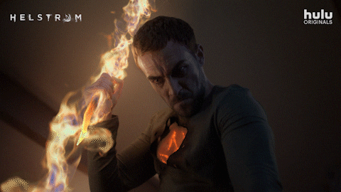 Tom Austen Fire GIF by HULU