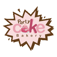 PartyCakeBakery love party pink coffee Sticker