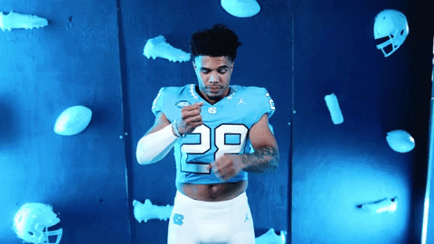 North Carolina Football GIF by UNC Tar Heels