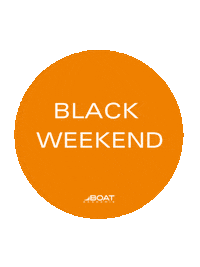 Blackweekend Sticker by BOAT Akademie