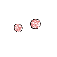 Pink Cheeks Sticker by HAMTARINA