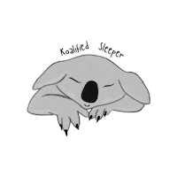 Sleepy Sticker