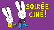 French Cine GIF by Simon Super Rabbit
