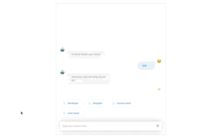 conversational form GIF by Product Hunt