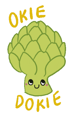 Okiedokieartichokey Sticker