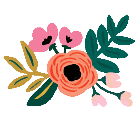 Flowers Sticker by Rifle Paper Co.