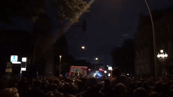 Anti-G20 Protesters Throw Massive Street Party in Hamburg