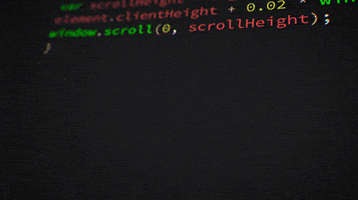 hack coding GIF by Matthew Butler