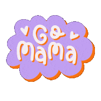 Mom Go Sticker