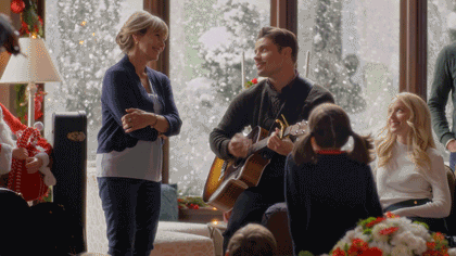 Josh Henderson Singing GIF by Hallmark Mystery