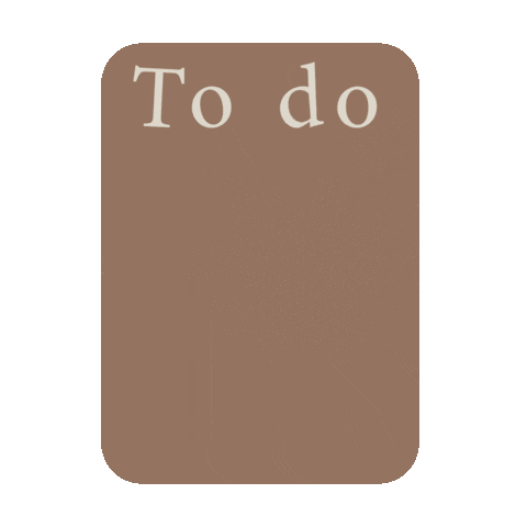 To Do Sticker by bysief