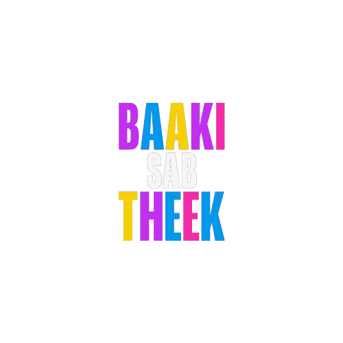 jatin_baba giphyupload cool ok typography Sticker