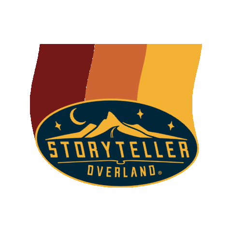 StorytellerOverland explore vanlife overland storyteller Sticker