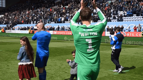 dw stadium clapping GIF by Wigan Athletic
