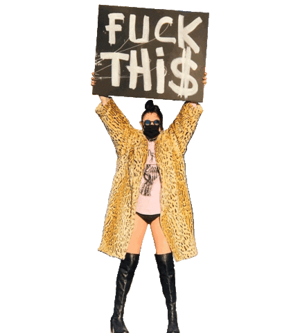 Fuck This Sticker by KREUTZERS