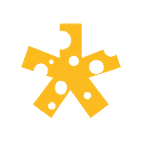 Cheese Dc Sticker by DACHCOM