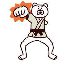 Fight Boxing Sticker by takadabear