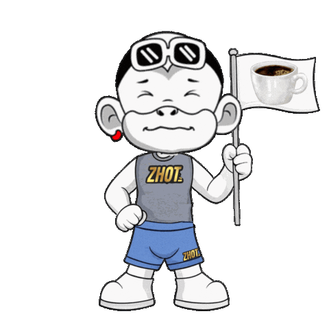Cup Of Coffee Sticker by Zhot