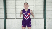 Fist Pump GIF by Fremantle Dockers