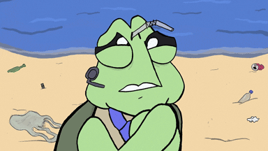 aleccastle giphyupload turtle pollution oil spill GIF