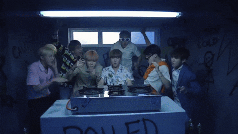 Fire Hyyh GIF by BTS