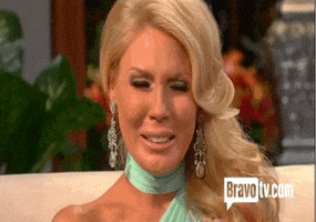 real housewives crying GIF