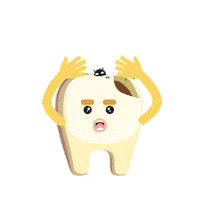 noblegroup teeth special tooth toothbrush Sticker
