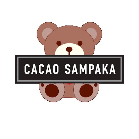 INAZZOGIMMICK giphyupload bear キラキラ cacao Sticker
