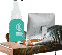 zadaka health hand wellness organic Sticker
