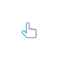 arrow click Sticker by SHEDEVR