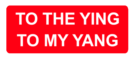 Ying Yang Text Sticker by BIMBA Y LOLA