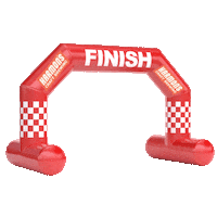 Finish Line Race Sticker by Harmon's Non-Alc Craft Beer