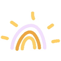 Happy Rainbow Sticker by Beetje liefde