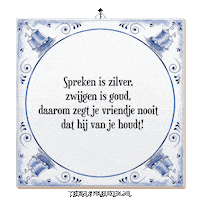 Wijsheid Troost Sticker by Tegelspreuken.nl