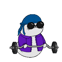 Work Out Fun Sticker by Sappy Seals Community