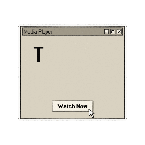 Media Player 90S Sticker