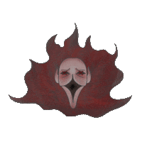 Ghost Monster Sticker