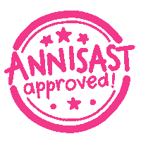 stamp annisast Sticker