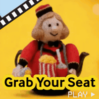 Cinema Popcorn GIF by TeaCosyFolk