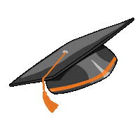 kmoteam orange hat finance belgium Sticker