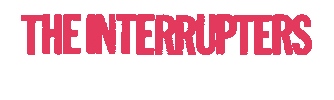 punk rock logo Sticker by The Interrupters