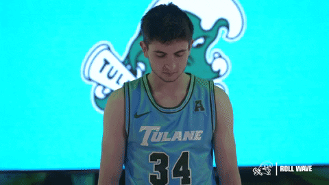 Basketball Wave GIF by GreenWave
