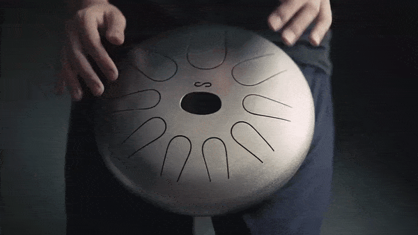OtisPratt giphyupload drums tongue drums steel tongue drum GIF