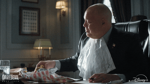 Marvel Television Eating GIF by Marvel Studios