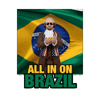 Brazil Soccer Sticker