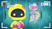 Sarawrawrawr game show clean toy GIF