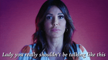 You Shouldn't Be Talking Like This